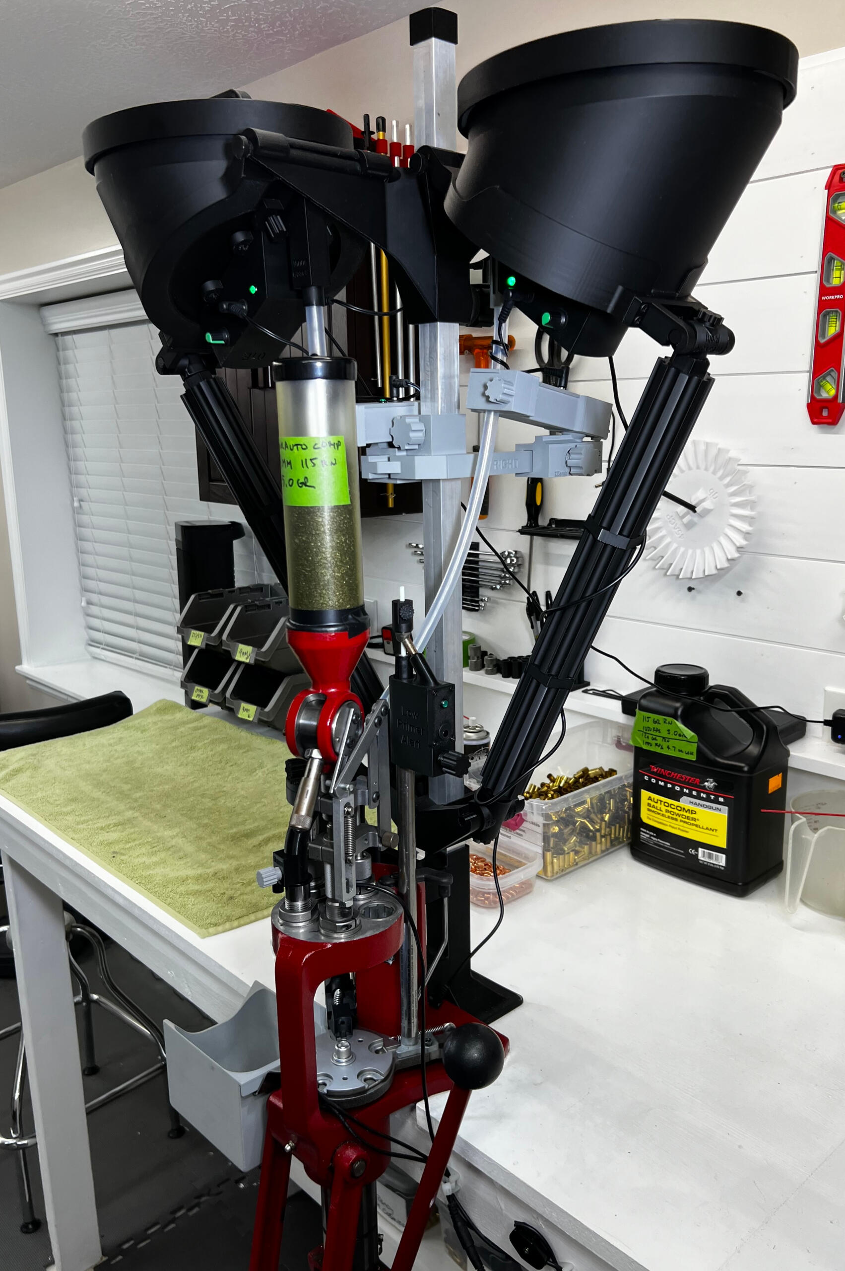 Dual Case and bullet drop system.