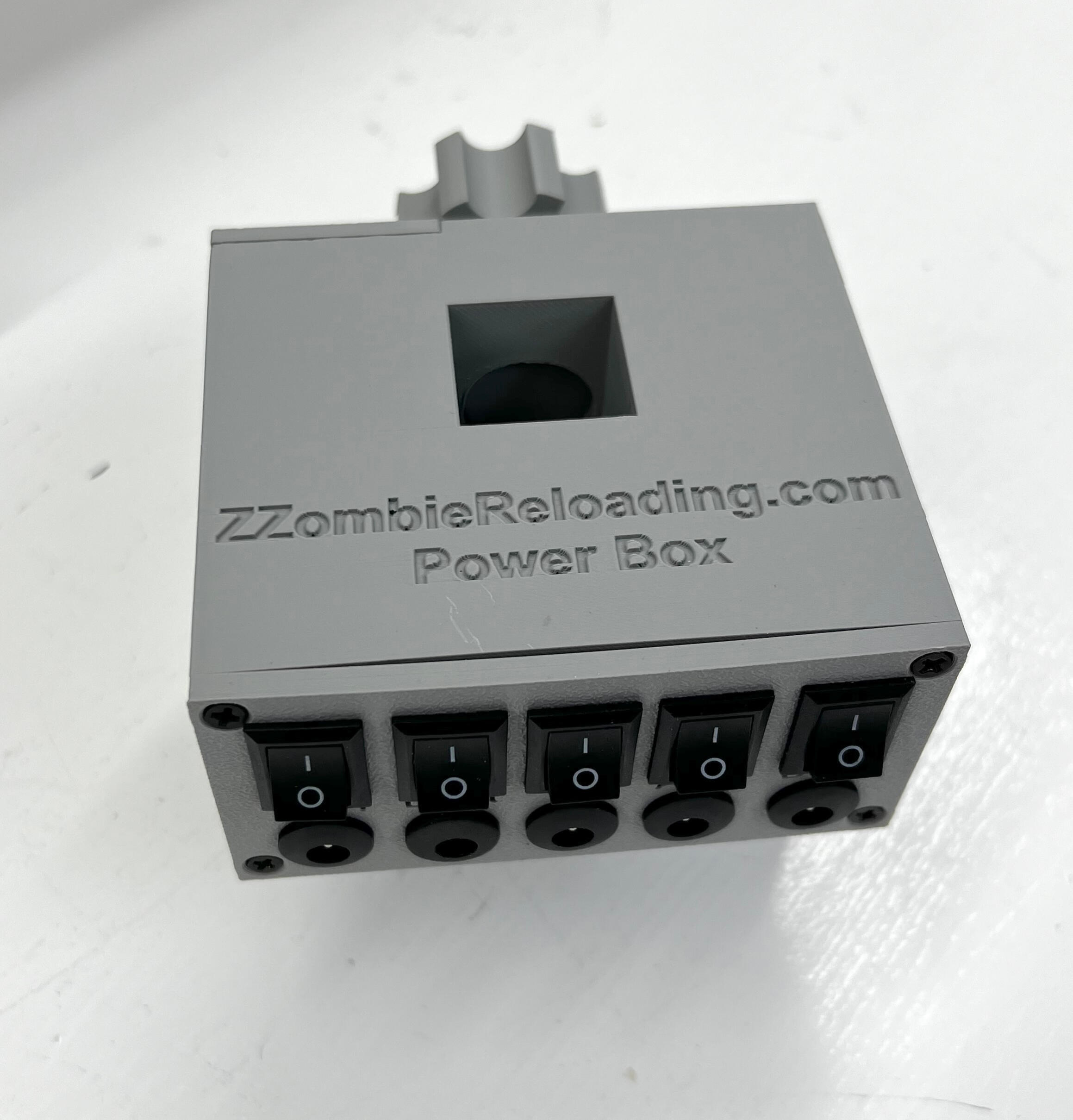 Power distribution box for ZZombieReloading assembly. Hornady