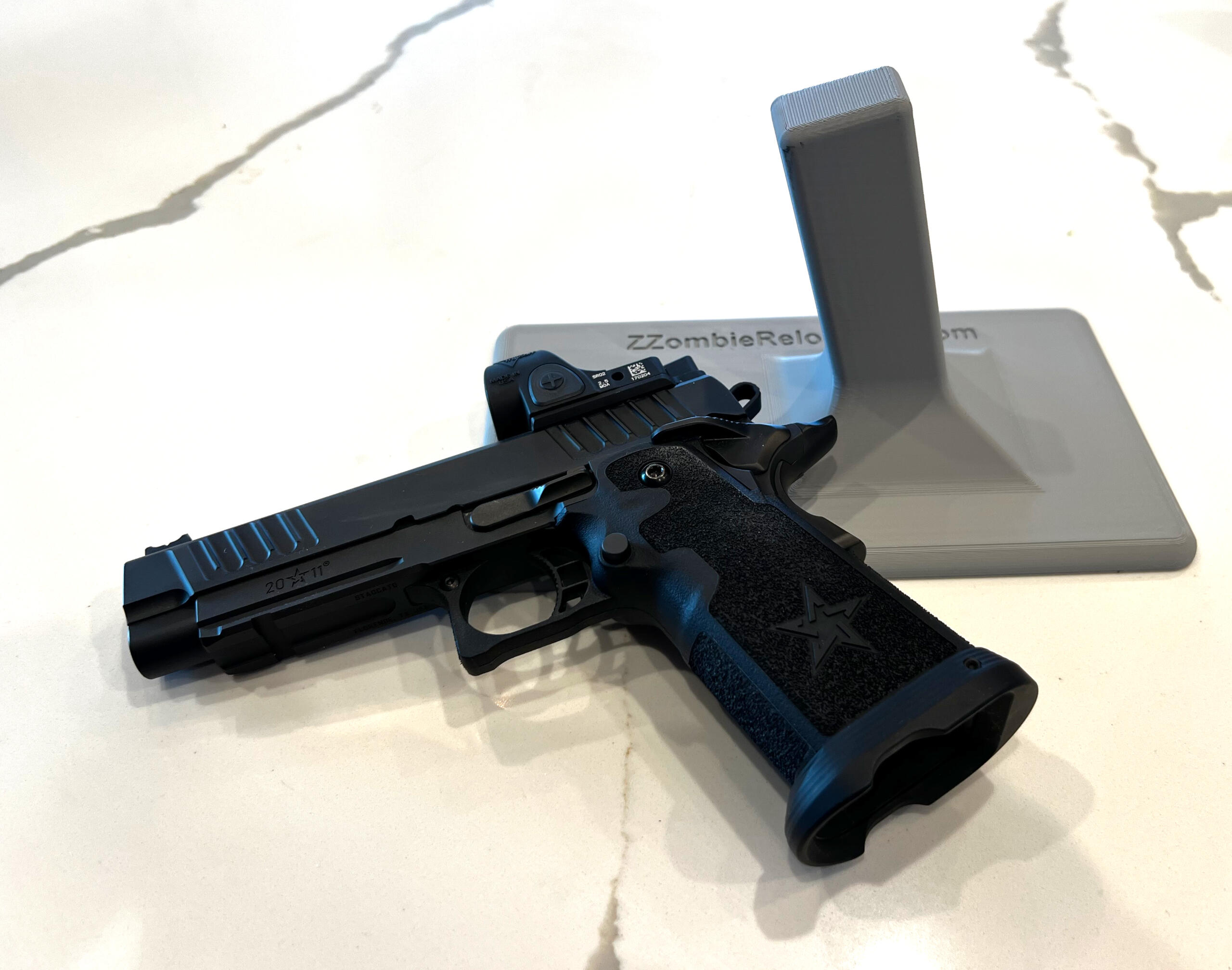 Double stack pistol stand Staccato