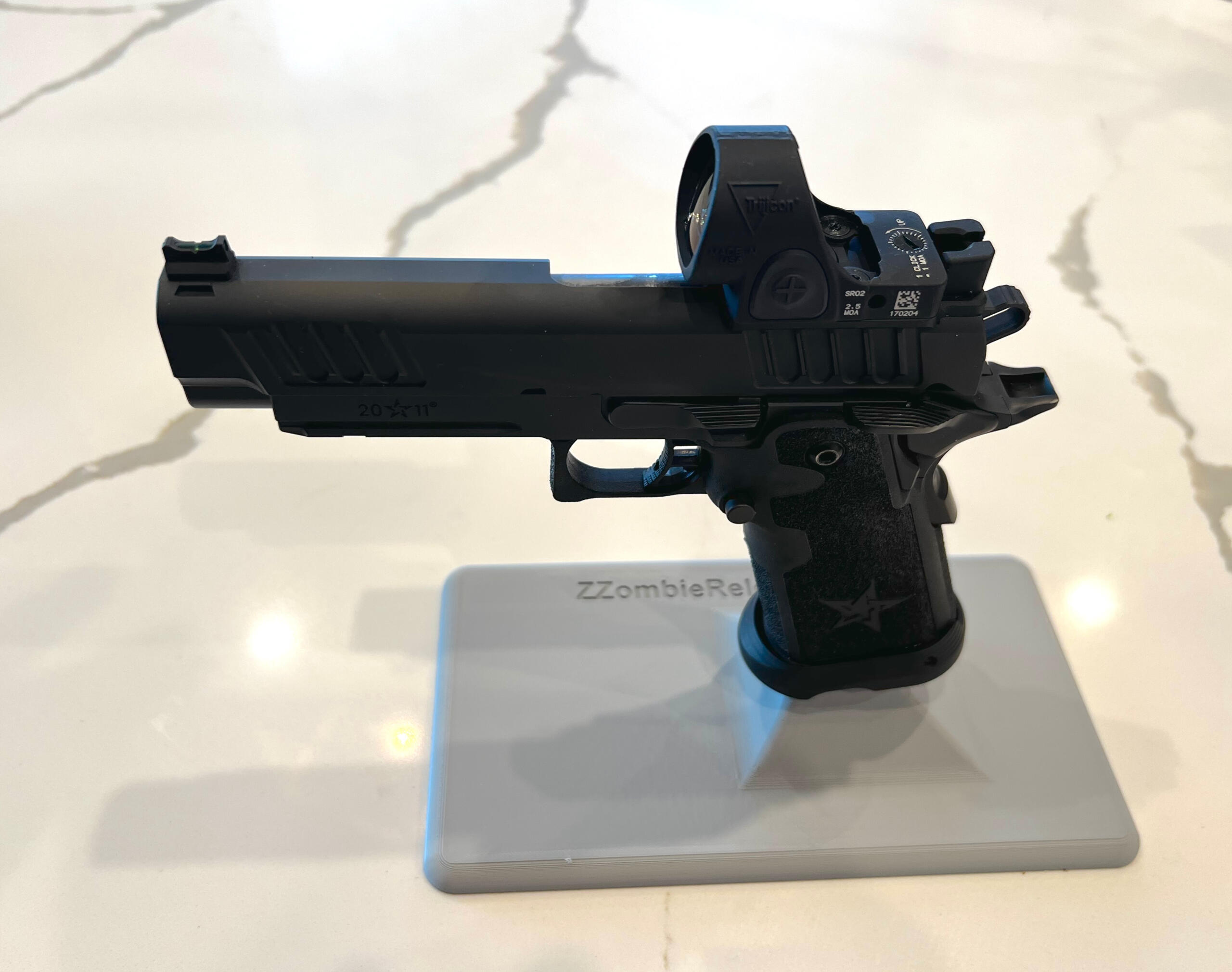 Staccato pistol mount double stacck staccato